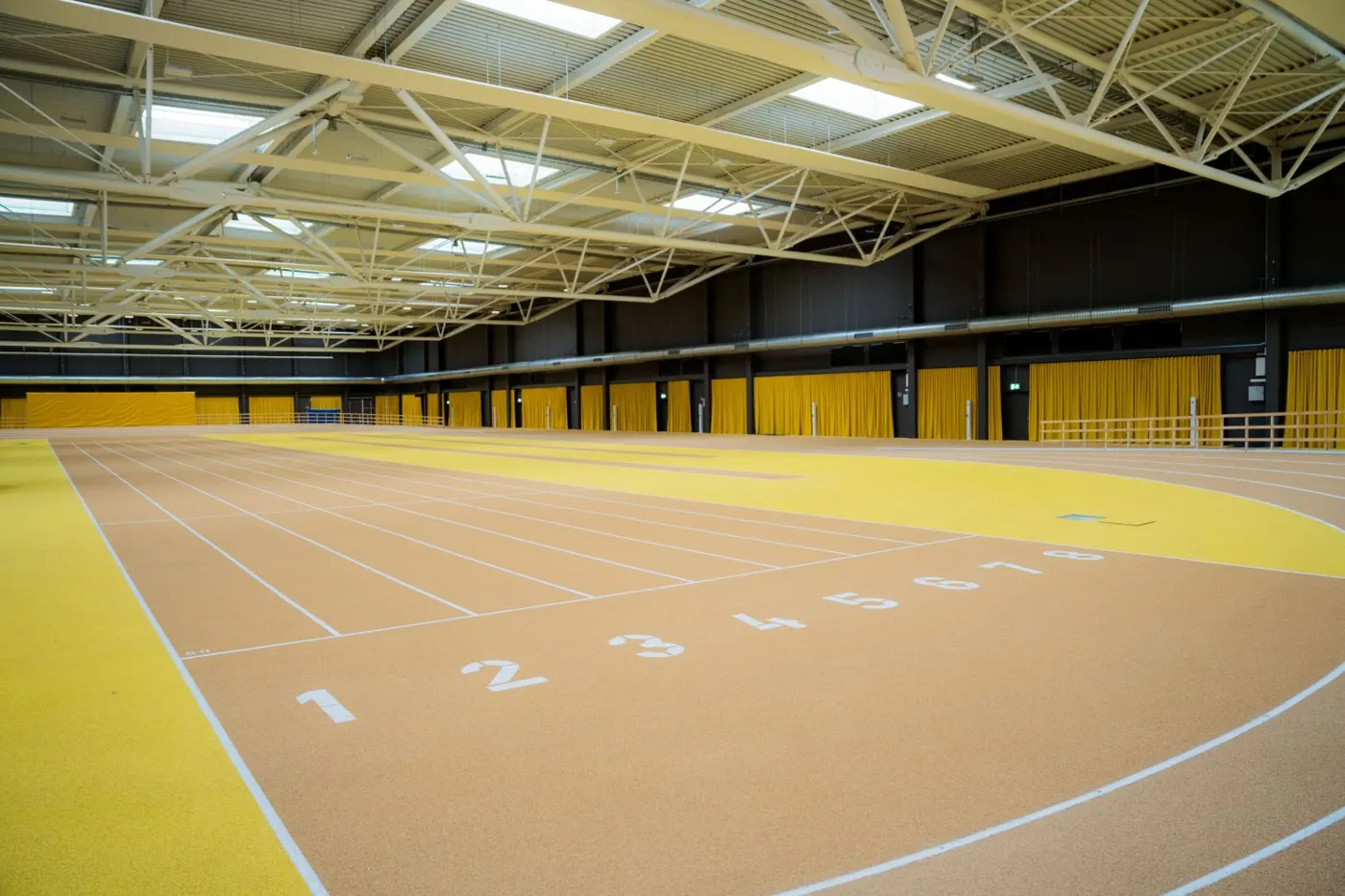 Indoor-Laufbahn